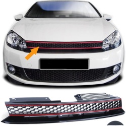решетка радиатора vw GOLF VI 6 08-13 GTI спорт