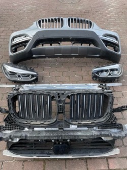 BMW X3 G01 фары ремень бампер led