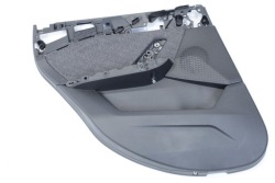 обивка дверные карты левый зад черный BMW U11 X1