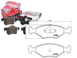 комплект датчик износа тормозных колодок Brembo 7075742 7076375
