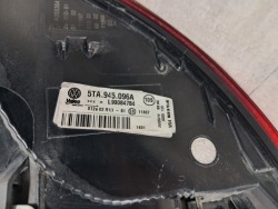 vw TOURAN 5TA III фонарь крыла задний правый 5TA945096A