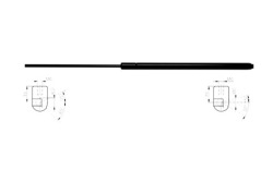 пружина газовая Капоты старлайн 42.96.805 + ассистент водители v33 для бардачок - руководство при столкновения, карта контролю