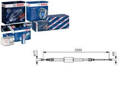 трос тормоза ручного renault MEGANE II 1.5.0D