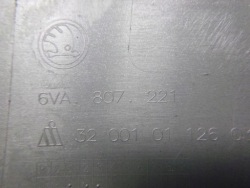 SKODA FABIA IV 4 бампер передний решетка радиатора