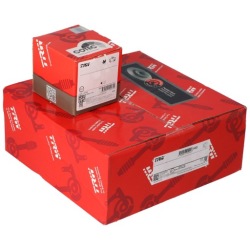 тормозные колодки GDB4605 trw + 2 Тормозной диск перед GRAND VOYAGER V (RT)