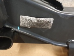 KORANDO IV 4 C300 2024R подрамник Балка подвеска зад
