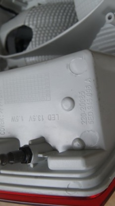 фонарь SKODA OCTAVIA III Лифтбэк правый 2013-2017