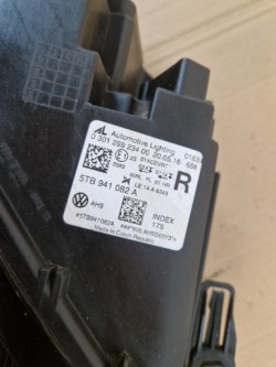 vw Touran II 2 15- фара правая передняя full led 5TB941082A