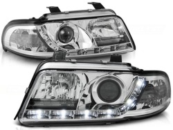 фары A4 B5 99-00R led sonar хром