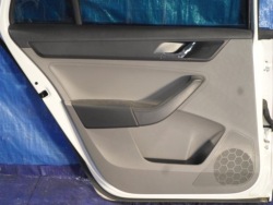 SKODA RAPID дверные карты левый задний