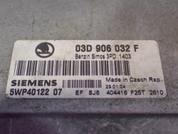 блок управления двигателем, ЭБУ siemens 03D 906 032 F