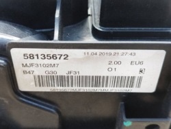 2018 BMW 5 G30 G31 гбц, головка блока цилиндров 8579962
