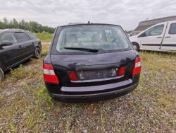 FIAT STILO шланг воды 2002 1.9л