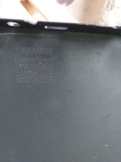 бампер передний renault ZOE 620102855R