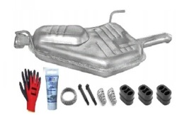 opel VECTRA B 2.0 2.2 d 2000-2002 глушитель задний+
