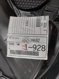 дверные карты Audi OE 8V4867306
