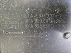 решетка радиатора Audi A1 8X рестайлинг s черный 8XA853651B