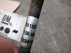 шланг гур opel ZAFIRA b Astra 3 H 1.9 13122700 13122703