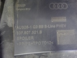 Audi Q3 SPORTBACK 2019+ бампер задний 83F807521B