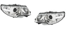 фара левая SKODA SUPERB 2 II 08-13 H3+H7+W16W