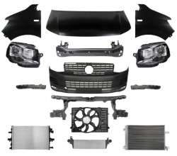 vw T6 transporter 15- перед Капот бампер рамка