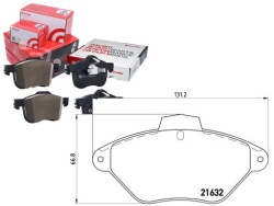 комплект датчик износа тормозных колодок Brembo RP E172028 E172