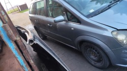 кресла зад диван II кожа кожзам opel ZAFIRA b 2005