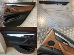 BMW X5 F15 обивка дверные карты зад л / P