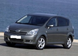TOYOTA COROLLA VERSO II комплект диван 7 OS