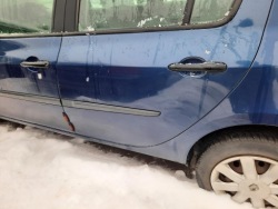 задняя левая дверь renault CLIO III хэтчбек