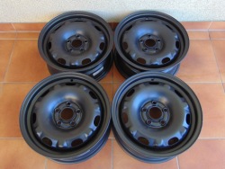 4× ДИСК volkswagen oe 6.0" X 14" 5x100 ET 37