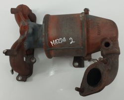 катализатор выпускной коллектор mazda 2 DY 1.4 16V