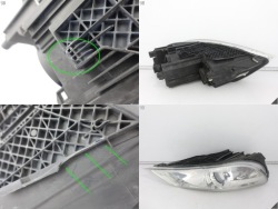 SKODA OCTAVIA II 2 1Z1 1Z0 рестайлинг 08-13 фара галогеновая ГАЛОГЕН H7 правая европа