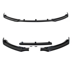 передний спойлер Audi A4 B8 11-15 Black