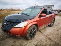 nissan MURANO шланг воды 2005 3.5л