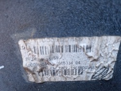 vw PASSAT B6 универсал бампер задний 2009 LK7X