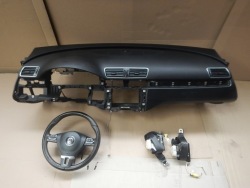 vw PASSAT B7 подушки безопасности консоль подушка водители пассажира панель ремни оригинал