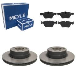 2× MEYLE 315 521 3061 тормозной диск 025 237 9420 комплект датчик износа тормозных колодок, тормоз