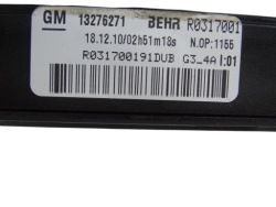 радиатор отопителя электрическая opel INSIGNIA A 08-2017 R0319001 R0317001 13276271