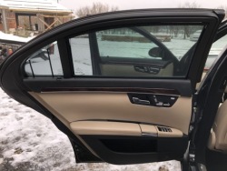 MERCEDES W221 карта дверная левый задний