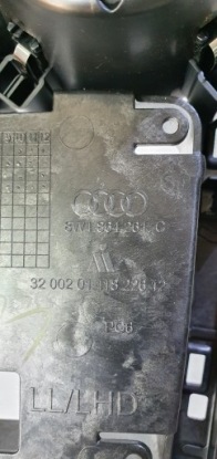 Audi A4 B9 панель середина 8W1864261C + 8W1864241A 8W рамка декор консоль средняя консоли целые