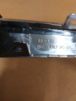 SKODA YETI хром рамка решетка радиатора 5L0853761