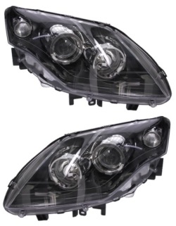 фары renault LAGUNA III 2007-2010 tyc комплект черные
