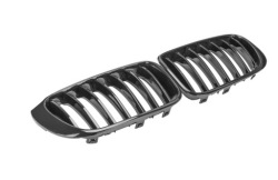решетка радиатора ноздри л+P BMW X3 F25 14-17 Black глянец