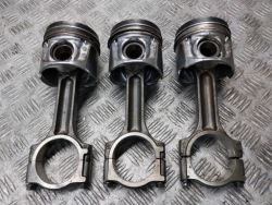 поршень, шатун 3 штук renault KOLEOS и 2.0 M9R832 1065.3