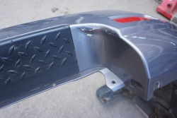 Hyundai TERRACAN бампер задний 05r РЕСТАЙЛИНГ