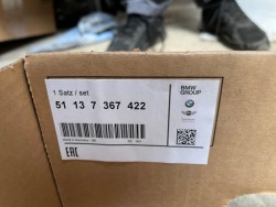 BMW X3 F25 рестайлинг ноздри решетка радиатора новая