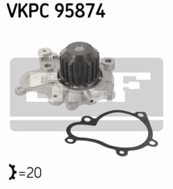 skf 95874 водяной насос, охлаждения Двигателя