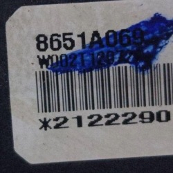 2015 peugeot ION Датчик (подушка безопасности) 8651A069
