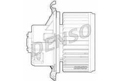 Denso отопитель салона CITROEN JUMPER FIAT DUCATO peugeot